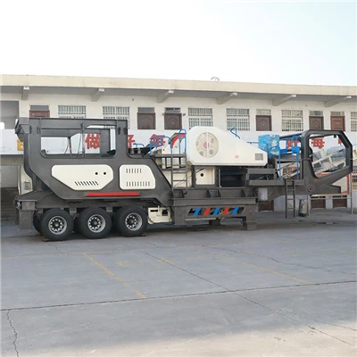 Мобільна дробарка з натуральної скелі